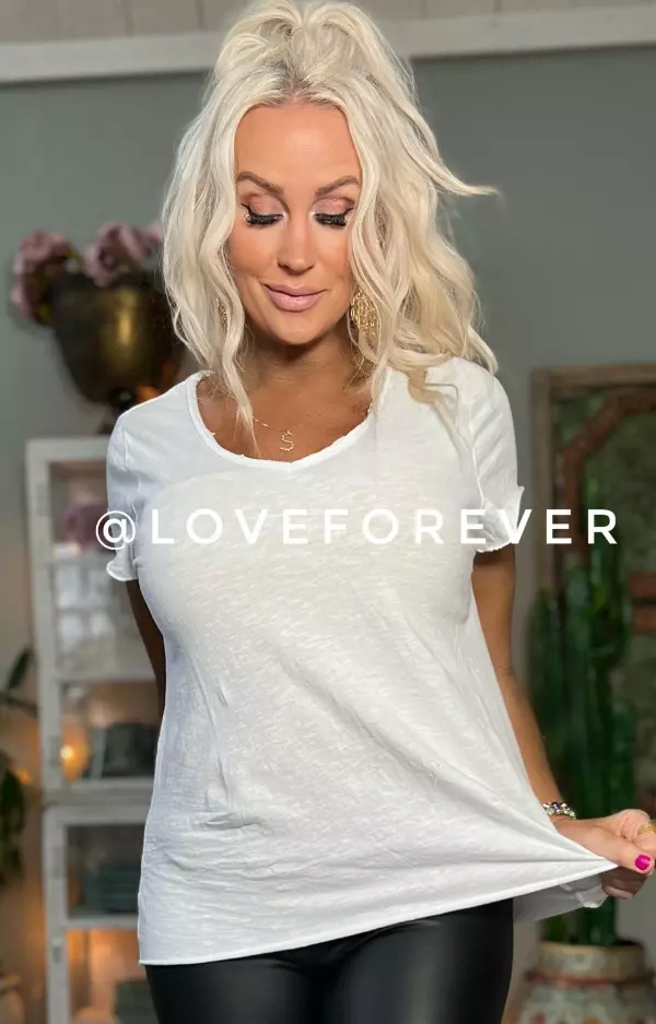 Love Forever Boom T-shirt White
